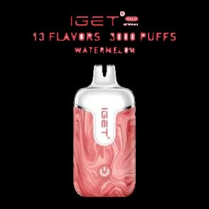 IGET Halo Watermelon - IGET Halo Vape Kit 3000 Puffs
