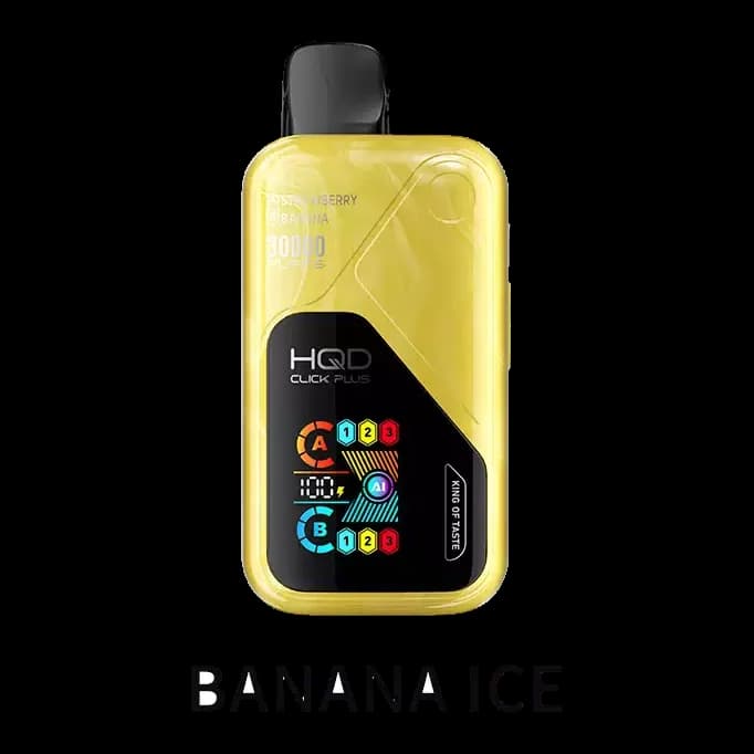 HQD Click Plus Banana Ice