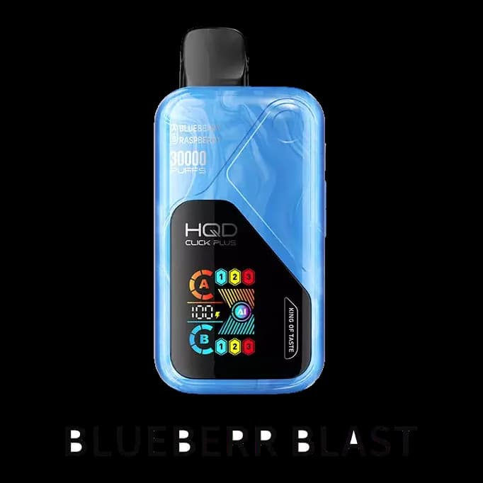 HQD Click Plus Blueberry Blast