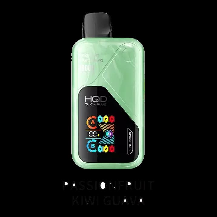 HQD Click Plus Passionfruit Kiwi Guava