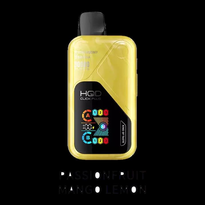 HQD Click Plus Passionfruit Mango Lemon