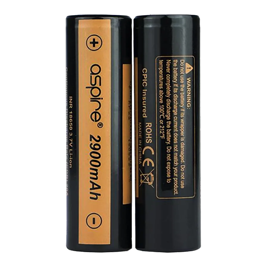 Vape Accessories Aspire 18650 2900mAh Battery