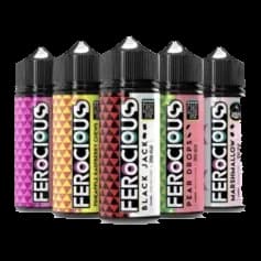 E-Juice 5x Candy & Sweets Ferocious - 70/30 Shortfill Bundle