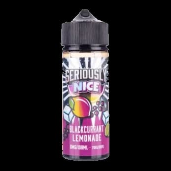 E-Juice Cool Blackcurrant Lemonade 100ml Shortfill E-Liquid by Seriously Nice