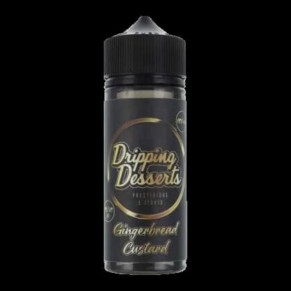 E-Juice Gingerbread Custard by Dripping Desserts E Liquid - 100ml Short Fill