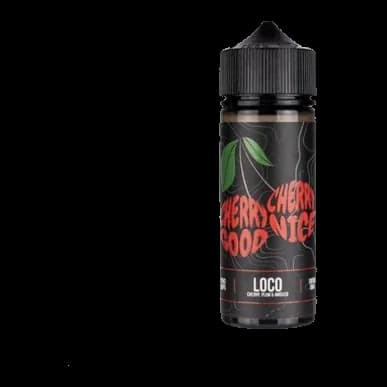 E-Juice Loco Cherry Good Cherry 100ml Shortfill E-Liquid by Wick Liquor