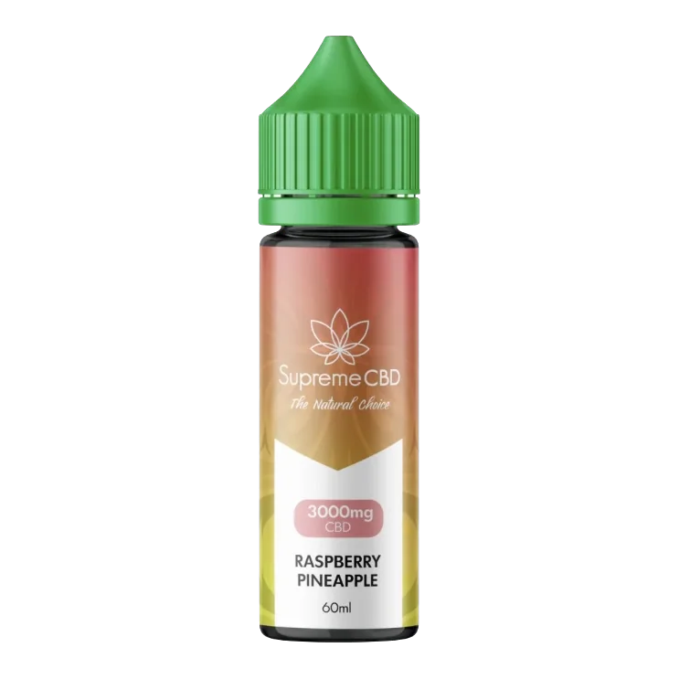 Supreme CBD Raspberry Pineapple E-Liquid 60ml (3000mg)