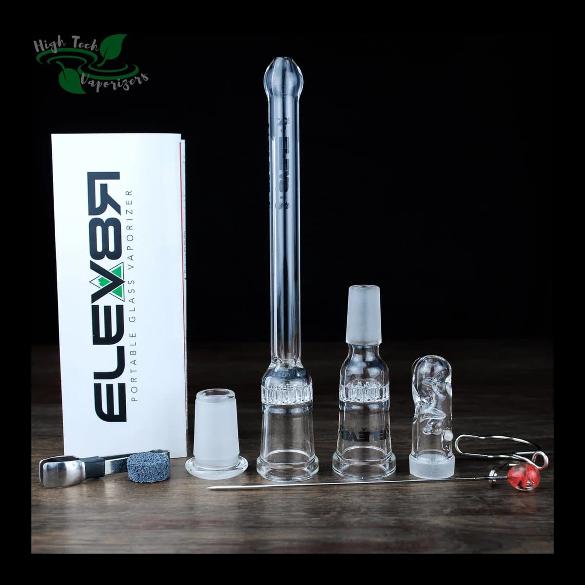 Vape Accessories ELEV8R Flame Powered Extraction Device - All Glass / Standard