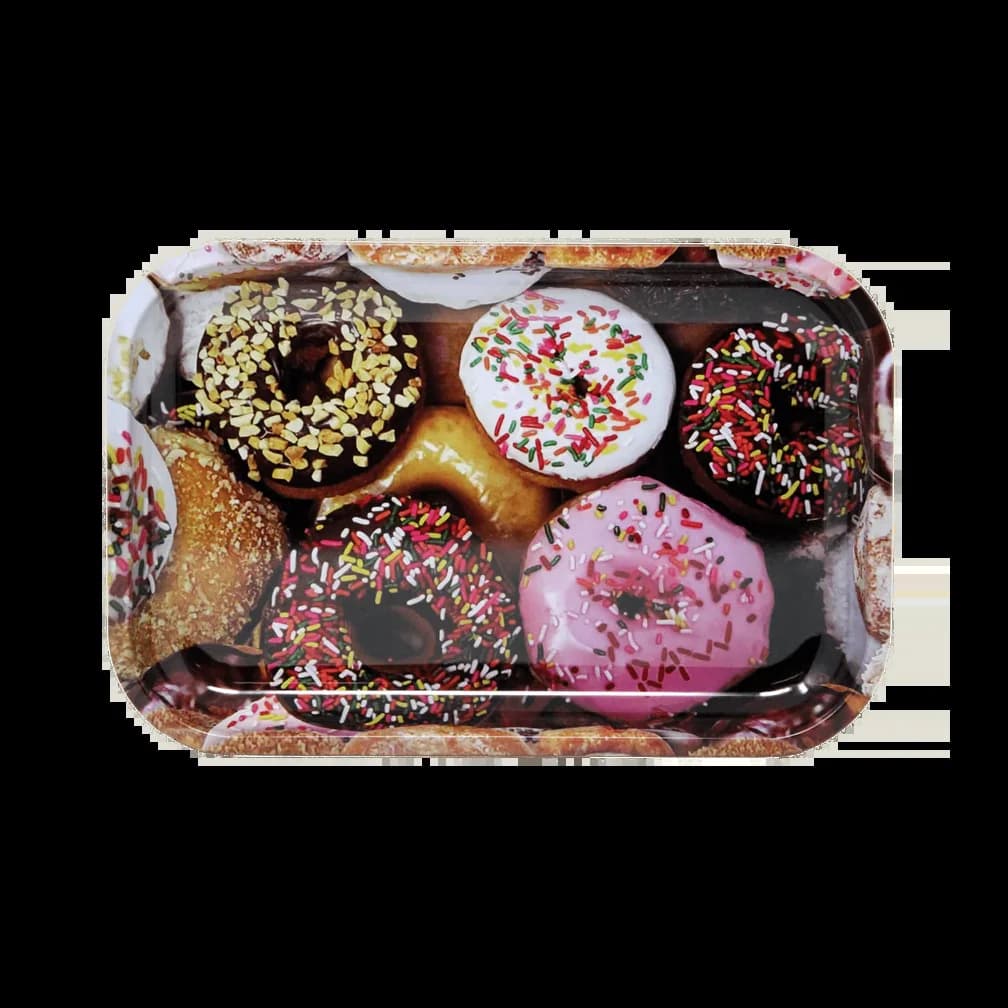 Vape Accessories Metal Rolling Tray - Donuts