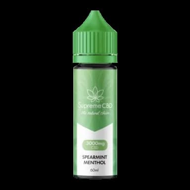 E-Juice Spearmint Mint E-Liquid 60ml (3000mg)