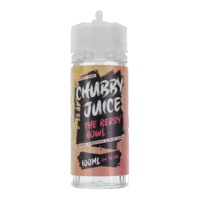 E-Juice The Berry Bowl by Chubby Juice E -Liquid - 100ml Short Fill