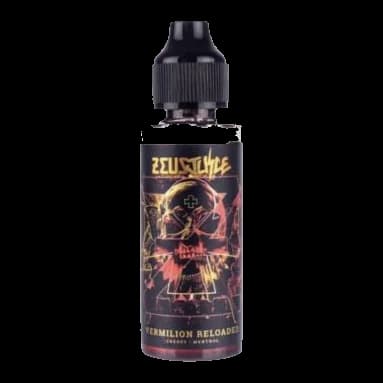 E-Juice Vermilion Reloaded 100ml Shortfill E-Liquid by Zeus Juice