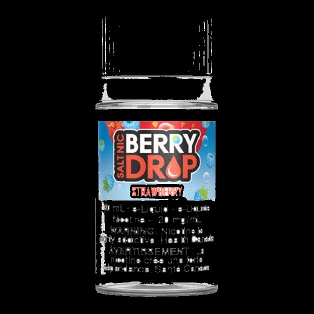 E-Liquids Berry Drop Salt Nic E-Liquid - Strawberry 30ml