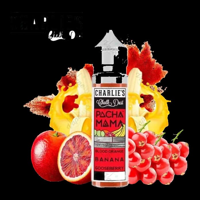 E-Liquids Charlie’s Chalk Dust - Pacha Mama - Blood Orange Banana Gooseberry 60ml