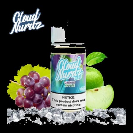 E-Liquids Cloud Nurdz - ICED - Grape Apple ICED 100ml