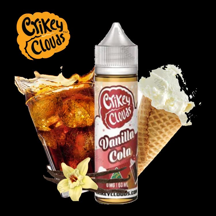 E-Liquids Crikey Clouds - Cola Range - Vanilla Cola 60ml