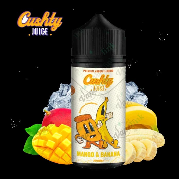 E-Liquids Cushty Juice - Mango and Banana 100ml