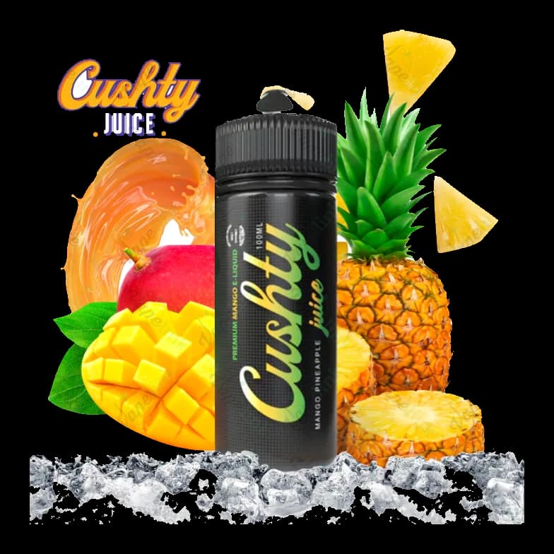 E-Liquids Cushty Juice - Mango and Pineapple 100ml