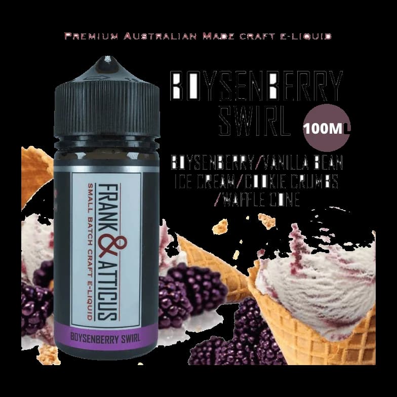 E-Liquids Frank & Atticus - Boysenberry Swirl 100ml