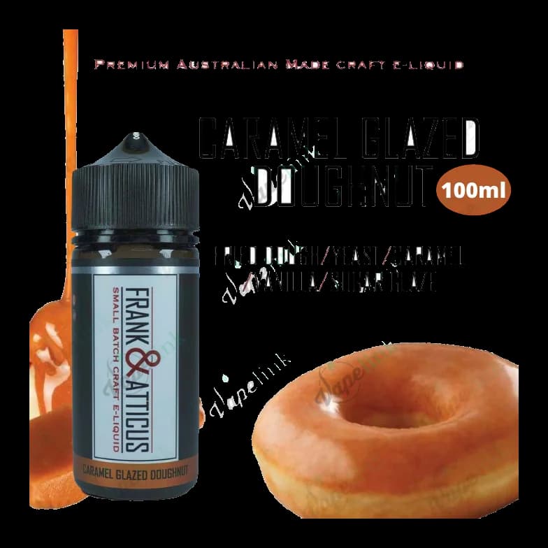 E-Liquids Frank & Atticus - Caramel Glazed Doughnut 100ml