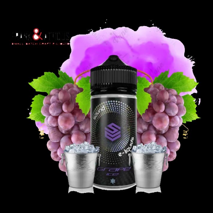 E-Liquids Frank & Atticus - SOUND - Grape Ice 100ml