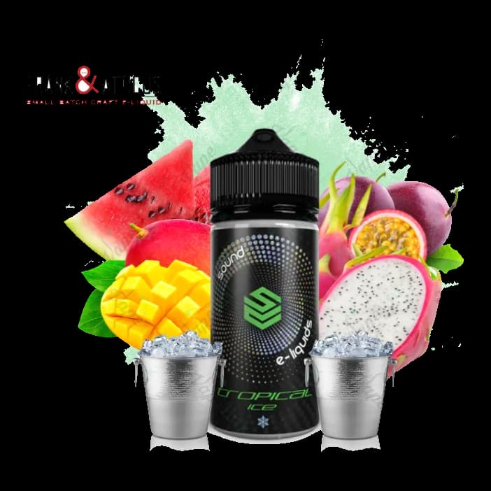 E-Liquids Frank & Atticus - SOUND - Tropical Ice 100ml