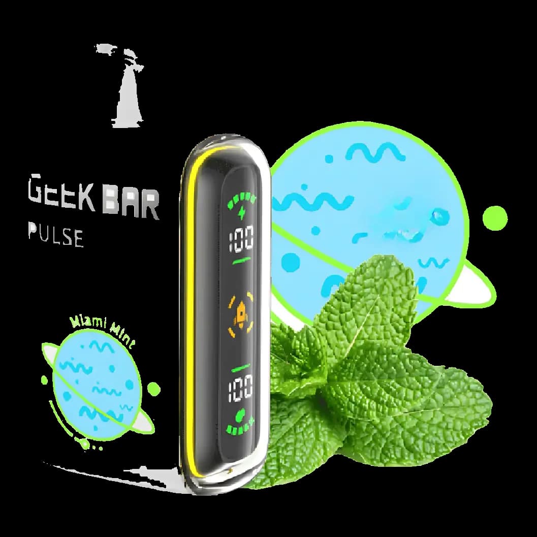 Geek Bar Geek Bar Pulse Miami Mint Vape 15000 Puffs