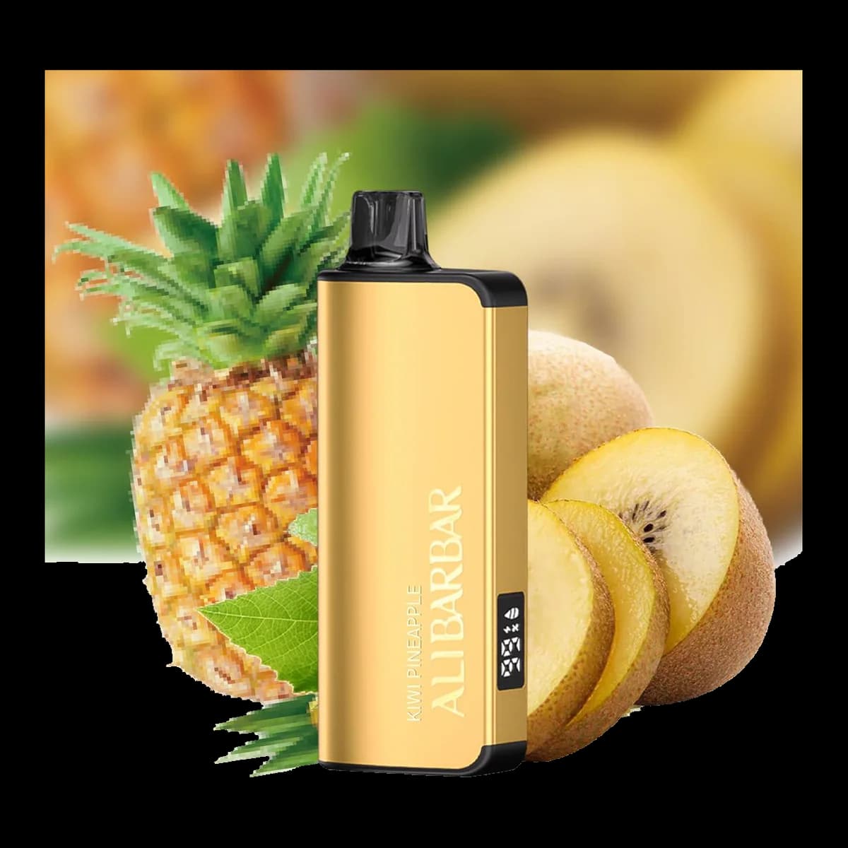 Alibarbar Alibarbar Ingot 9000 Puff - Kiwi Pineapple