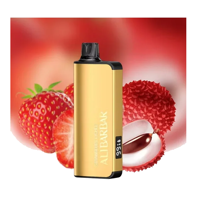 Alibarbar Alibarbar Ingot 9000 Puff - Strawberry Lychee