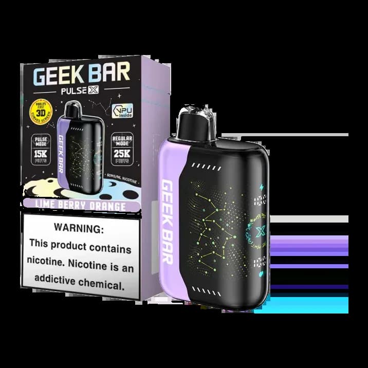 Geek Bar Lime Berry Orange Geek Bar Pulse X 25000