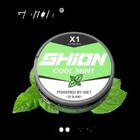 IGET Shion X1 Pouches IGET SHION X1 Oral Nicotine Pouches