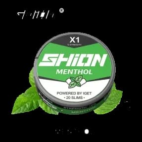 IGET Shion X1 Pouches Menthol