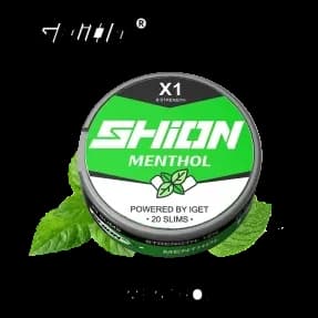 IGET Shion X1 Pouches Menthol