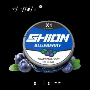 IGET Shion X1 Pouches Blueberry Ice