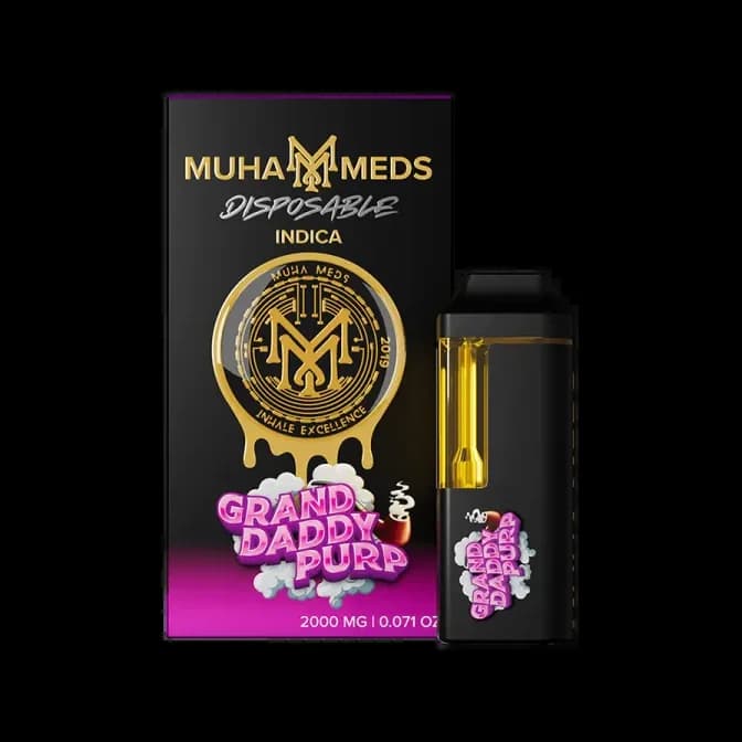 Muha Meds GRAND DADDY PURP Muha Meds Disposable
