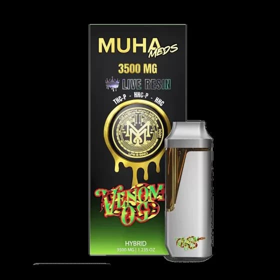 Muha Meds Muha Meds Venom OG 3500 mg Disposable - Hybrid