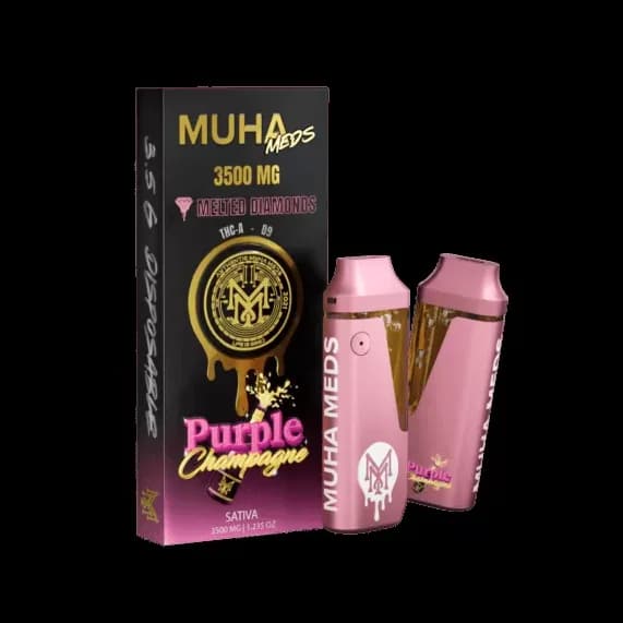 Muha Meds 3500 mg Purple Champagne