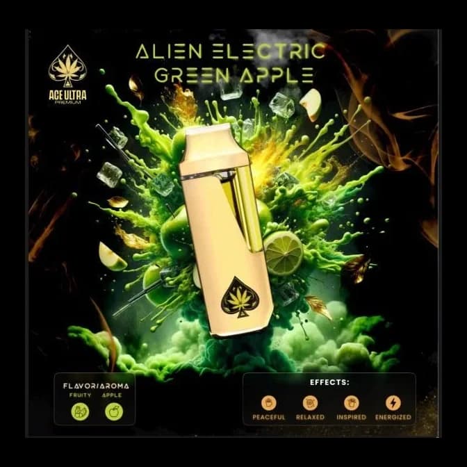 ACE Ultra Premium ACE Alien Electric Green Apple