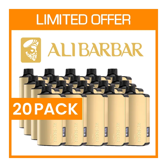 Bulk Buy 20 Pack - Alibarbar Ingot - 9000 Puffs