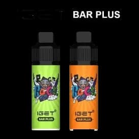IGET Bulk Buy IGET Bar Plus Vape Kit Bundle (2 pcs)