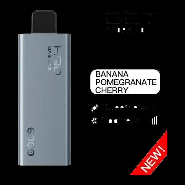 HQD Cuvie Slick Banana Pomegranate Cherry